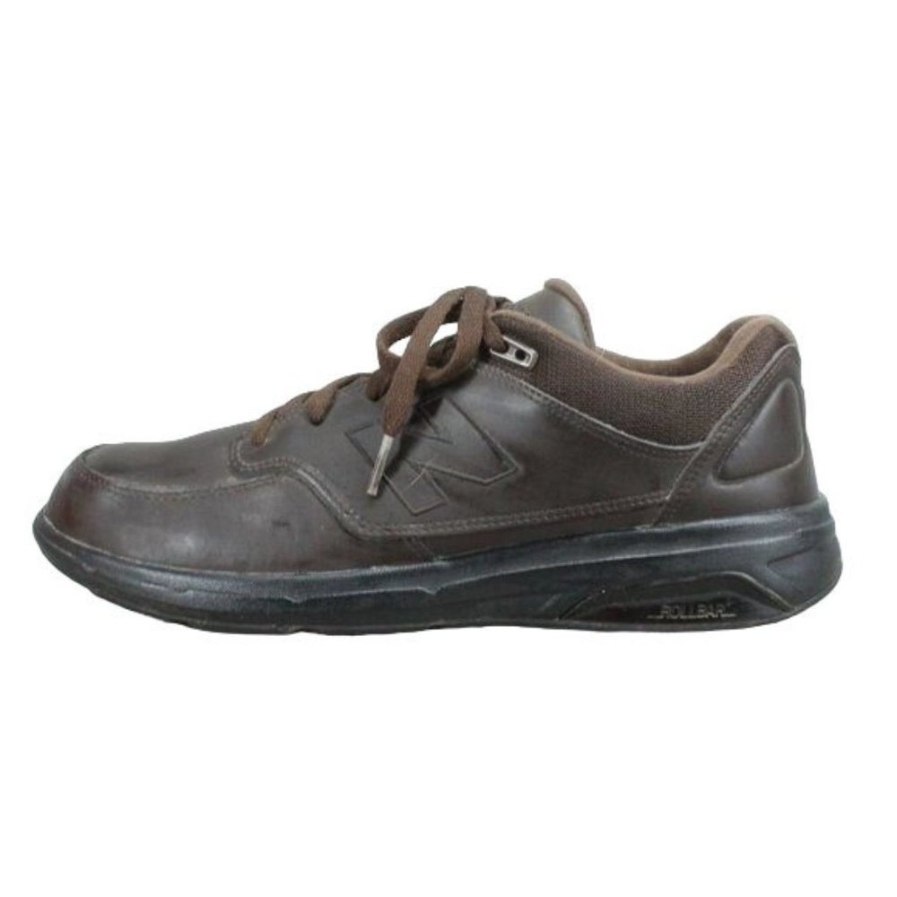 New Balance 813 Brown Leather Lace Up Walking Sneaker Shoes Size US 10.5 - Picture 1 of 10